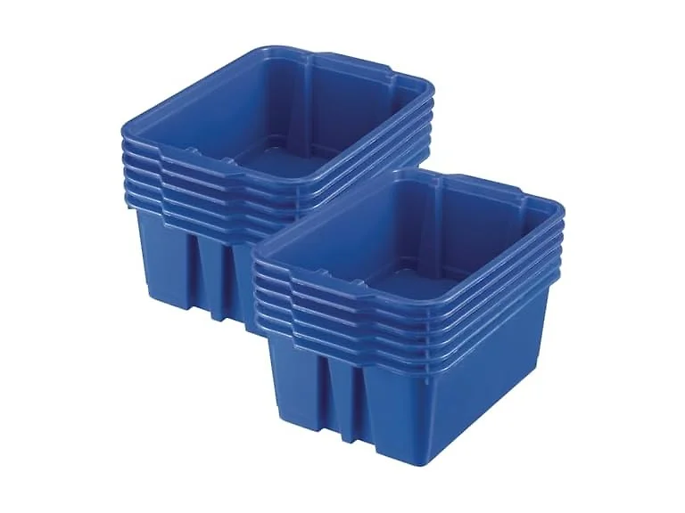Really Good Stuff Stackable Bins 12-Set
