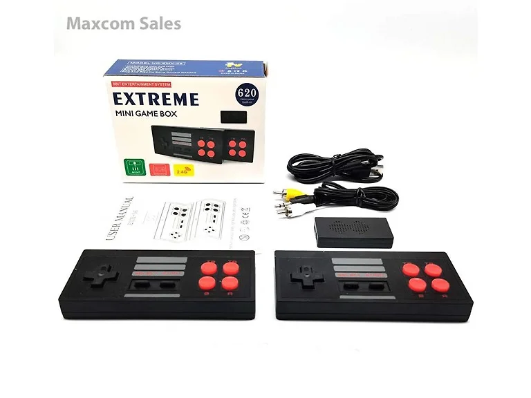 Maxcom Retro 8-Bit Game Console 620 Games