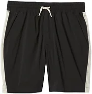 GAP Boys' Hybrid Colorblock Short, Moonless Night, Medium