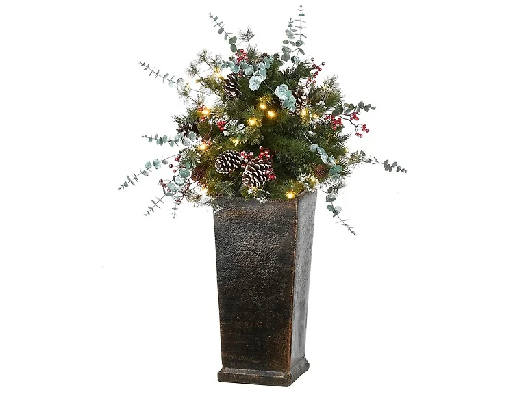 National Tree Company 3 ft. Pre-Lit Meadow Basin Tree