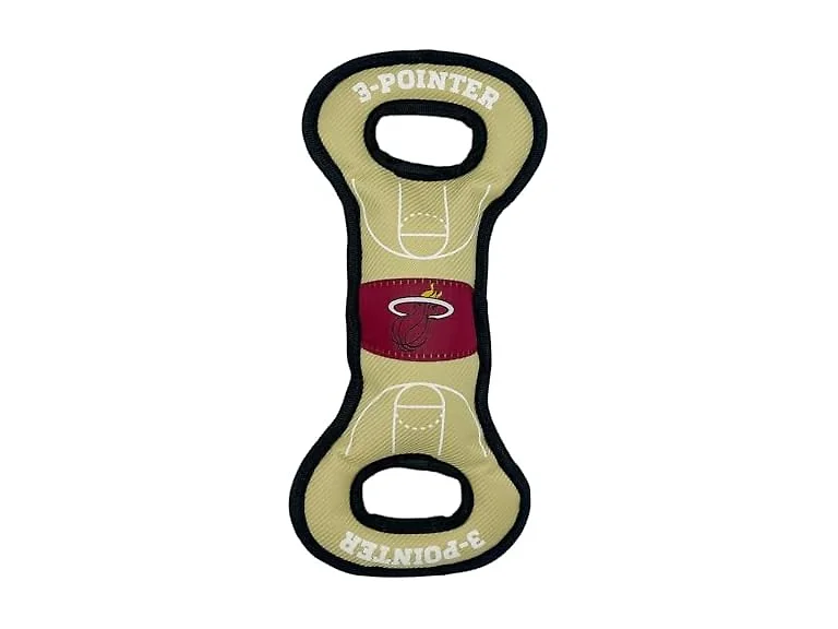 Pets First NBA Miami Heats Field Toy. - Tough Nylon