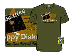 1971-Floppy Diskette - Men's Small