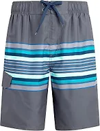 Kanu Surf Men's Wade Mens Swim Trunks Quick-dry Swim Shorts Men, 5.5 – 9 Inch Inseam (Regular & Extended Sizes), Orbit Charcoal, Medium