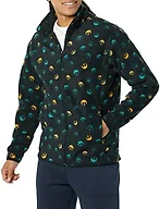 Amazon Essentials Disney | Marvel | Star Wars Men's Polar Fleece Full-Zip Mock Insulated Outerwear Jackets, Star Wars Rebel, X-Small
