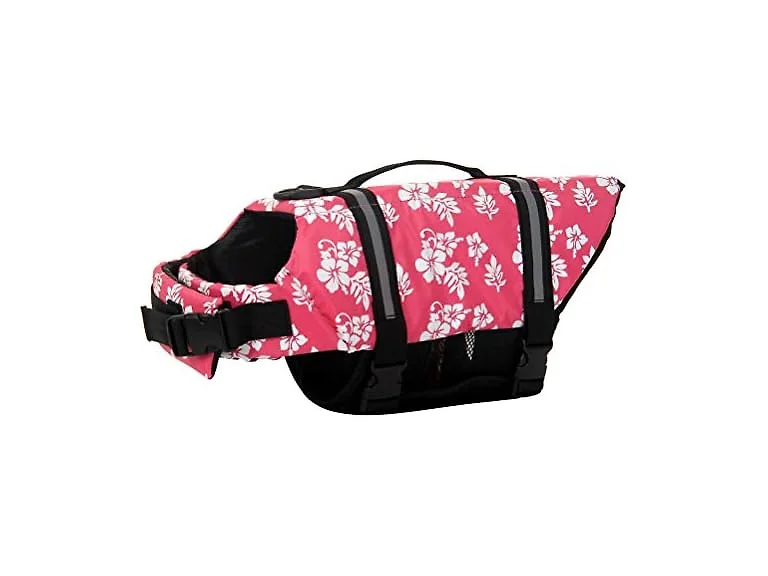 Dog Life Jacket Adjustable Dog Lifevest Swim