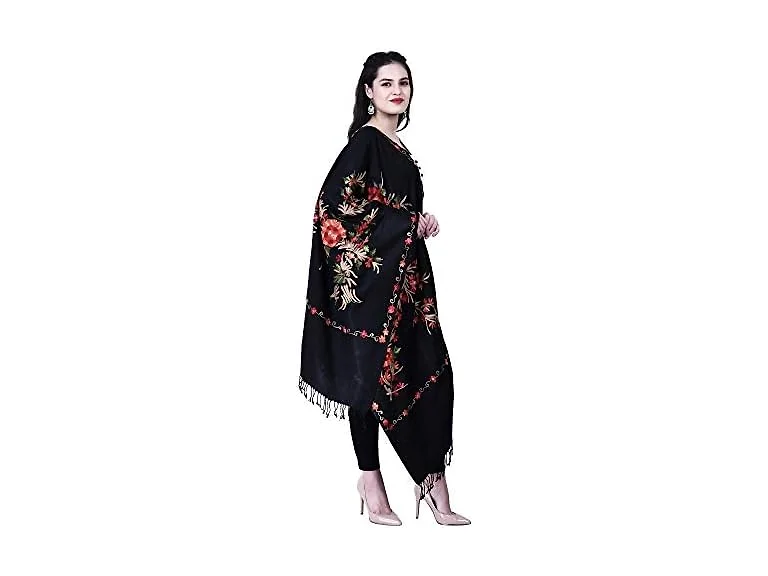 SWI With Label Women (Free Size) Kashmiri Shawl