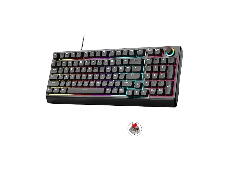 Gegago Mechanical Gaming Keyboard 98Key