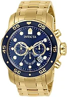 Invicta ZWI-0073 48mm Mens Pro Diver Quartz Scuba Watch G