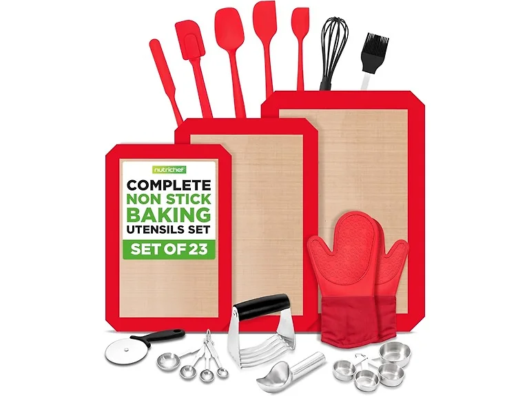 NutriChef 23-Piece Essential Baking Set