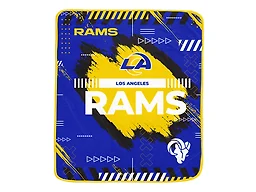 NFL Team Modern Logo Blanket - Los Angeles Rams