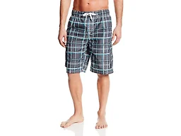 Kanu Surf Men's Infinite Swim Trunks (Regular & Extended Sizes), Miles Charcoal, Small