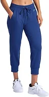 HEAD Women’s Rebound Jogger, Standard Fit, 24” Inseam, Stretch Midweight Material, Medieval Blue Heather, X-Large