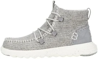 Hey Dude Womens Shoes, Reyes Heathered, Grey, 43