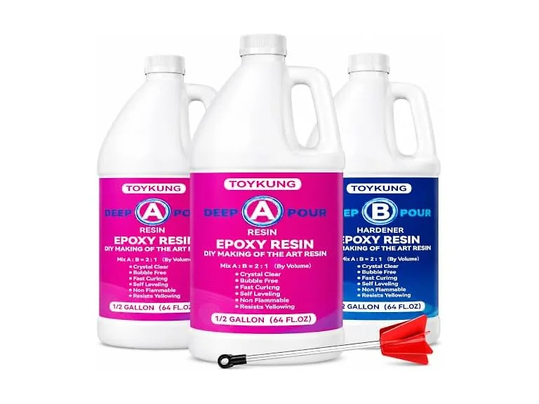 Deep Pour Epoxy Resin, 1.5 Gallon 2 to