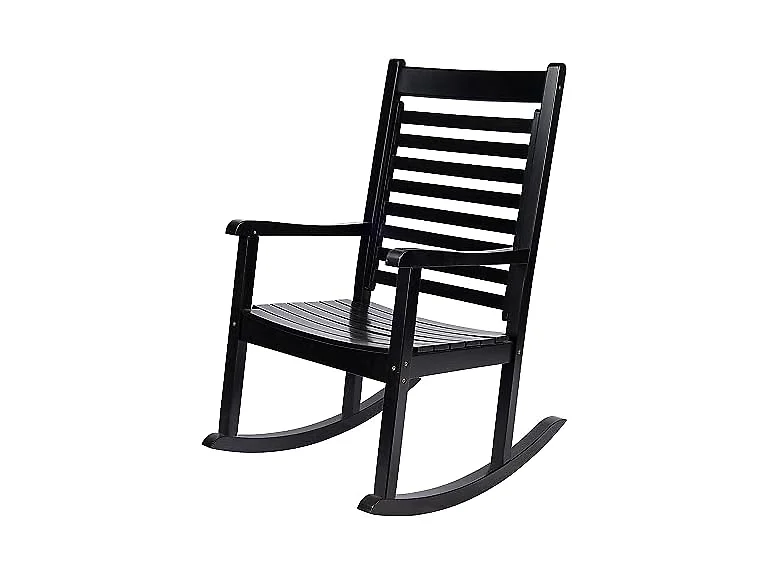 Shine Company Modern Wooden Rocking Chair
