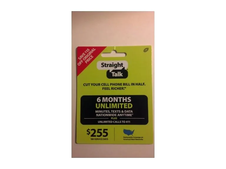 Straight Talk 6 Months Unlimited