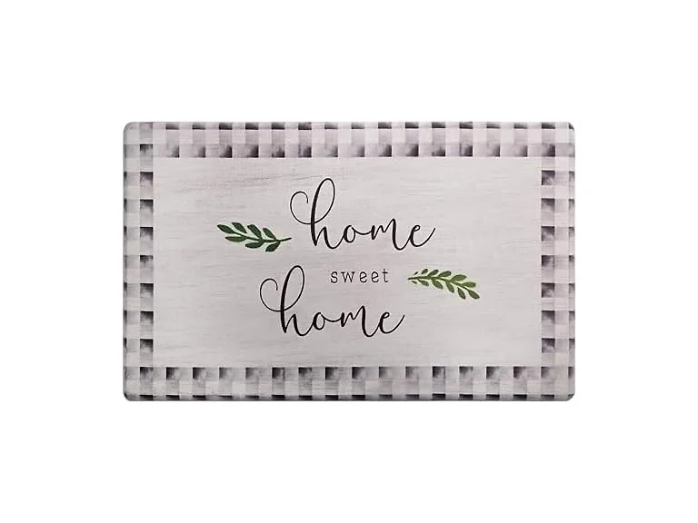 Home Dynamix Buffalo Check Kitchen Mat