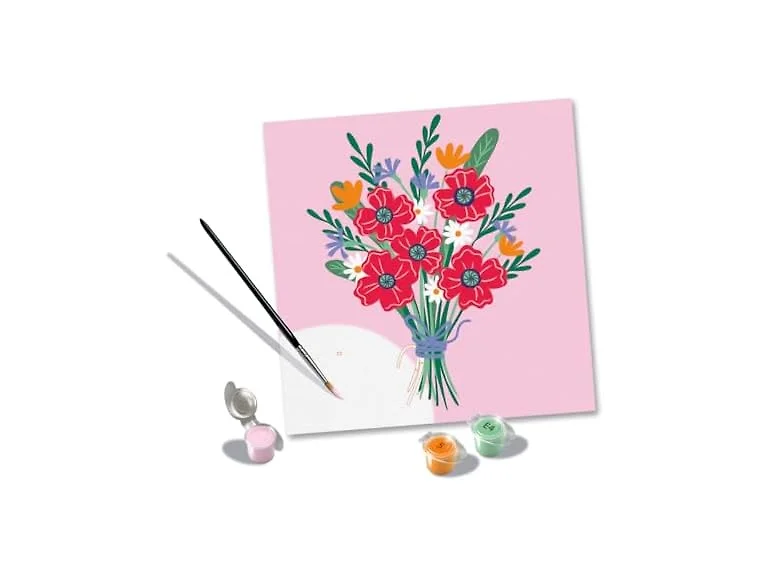 Ravensburger Relax CreArt Poppy Bouquet Paint