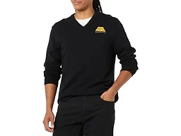 Amazon Essentials Disney | Marvel | Star Wars Men's V-Neck Sweaters, Star Wars Logo, X-Large