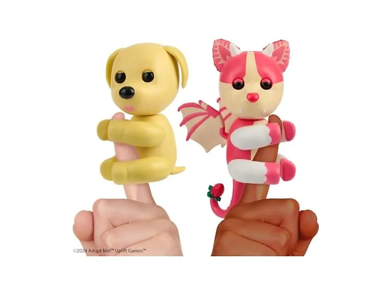 Fingerlings Adopt Me Dog + Bat Dragon 2-Pack Bundle
