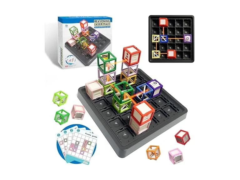 Laser Maze Reasoning Game