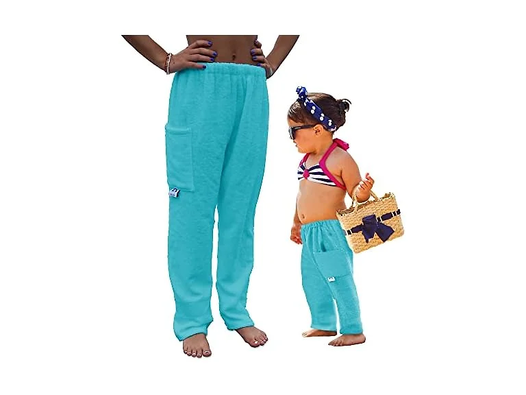 Towel Pants for Swimmers – Turquoise