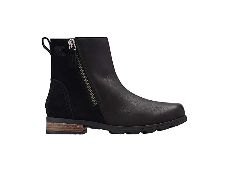 Sorel Womens Emelie Zip Ankle Boot