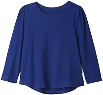 GAP Baby Girls Long Sleeve Swing Tee Bellwether Blue 193943 2YRS
