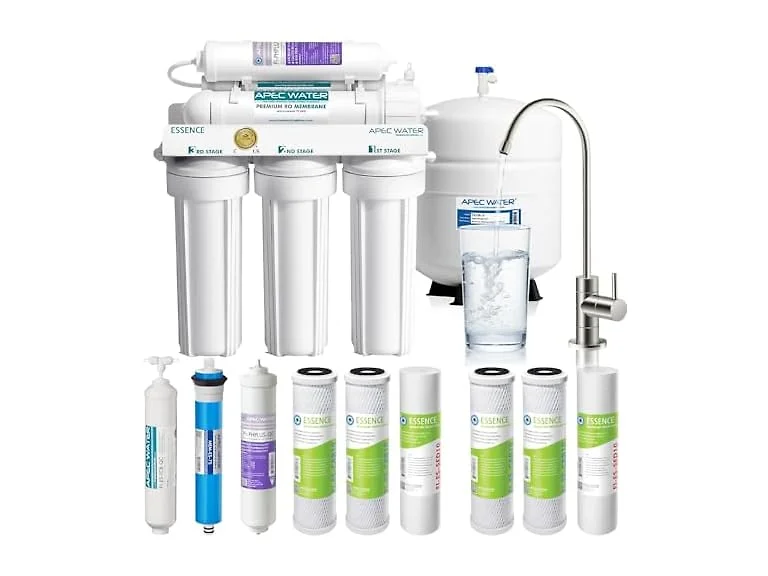 APEC Water Reverse Osmosis Water Filter System Alkaline pH