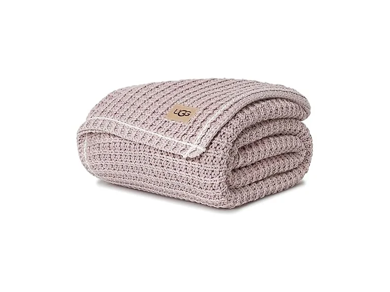 UGG Luna Cotton Throw Blanket, Knit