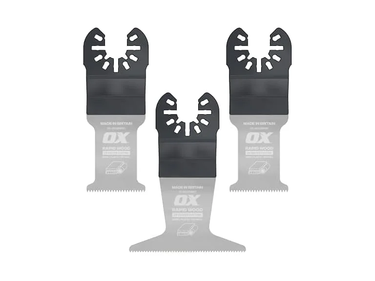 OX-P184402 OX Premium Oscillating Tool Blades 3 Pk