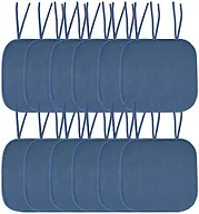 Sweet Home Collection SHC-TIECPMF12PKBLU 12-Pack Hon