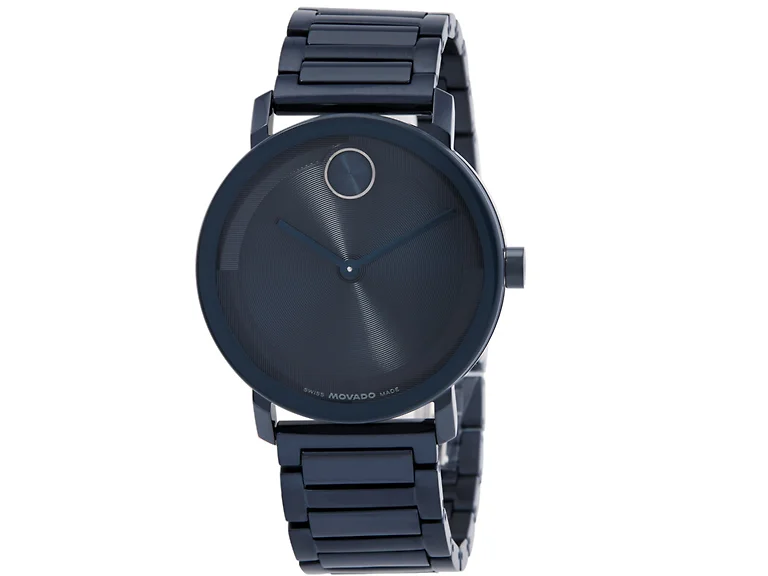 Movado Bold Quartz Blue Dial Men's Watch