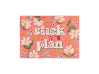 Karma Sticky Note Booklet Stick to Plan