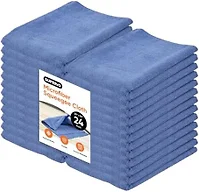 Superio Microfiber Squeegee Towel Extra Large Miracle Cloth 20 x 30 Streak Free Microfiber Floor Cloth-Rag for Cleaning House, Kitchen, Bathroom-Scratch Free, 24 Pack