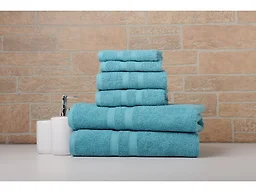 100% Egyptian Cotton 6-Piece Towel Set