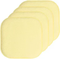 Sweet Home Collection SHC-CPMF-4PK-YEL 4-Pack Honeyc