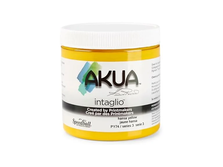 Akua Intaglio Water-Based Ink, 8-Ounce Jar,