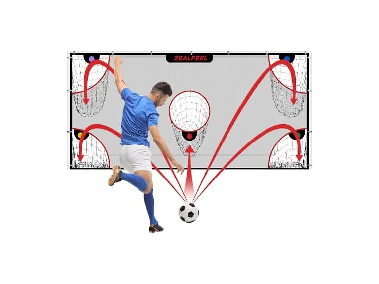 ZEALFEEL Soccer Target Net