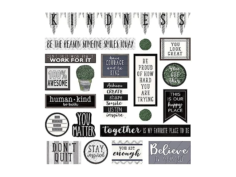 Teacher Modern Farmhouse Mini Bulletin Board