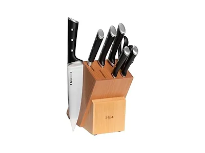 T-fal Ice Force German Stainless Steel Kitchen Knife Set 
