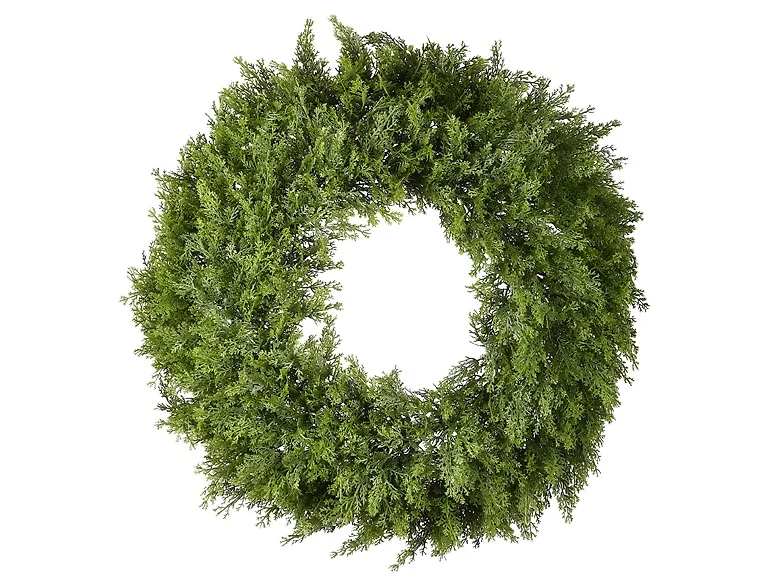 National Tree Company 24 in. Arborvitae Wreath