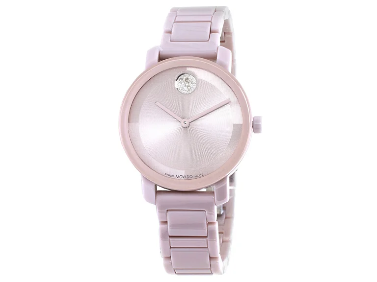 Movado BOLD Evolution 2.0 Quartz Pink Dial Watch