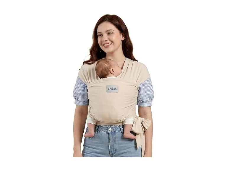Shiaon Baby Wrap Carrier, 7-35lbs