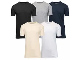 BLUE ICE LC-----(Mens 5PK) / JMCT-200 / BK-HG-NV-NA-