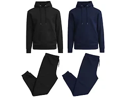 Studio JK LC-----Mens 2PK)  JK-2503  BK-NV  M Med