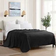 Grand Hotel Waffle Weave Cotton Blanket