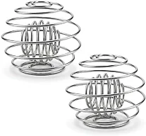 316 Stainless Steel Shaker Balls, Mixing Ball Replacements for Protein Shake Bottles & Cups (2 Large 2 Small)