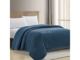 Chevron Braided Micro Plush Blanket