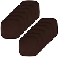 Sweet Home Collection SHC-CPMF-12PK-BRWN 12-Pack Hon